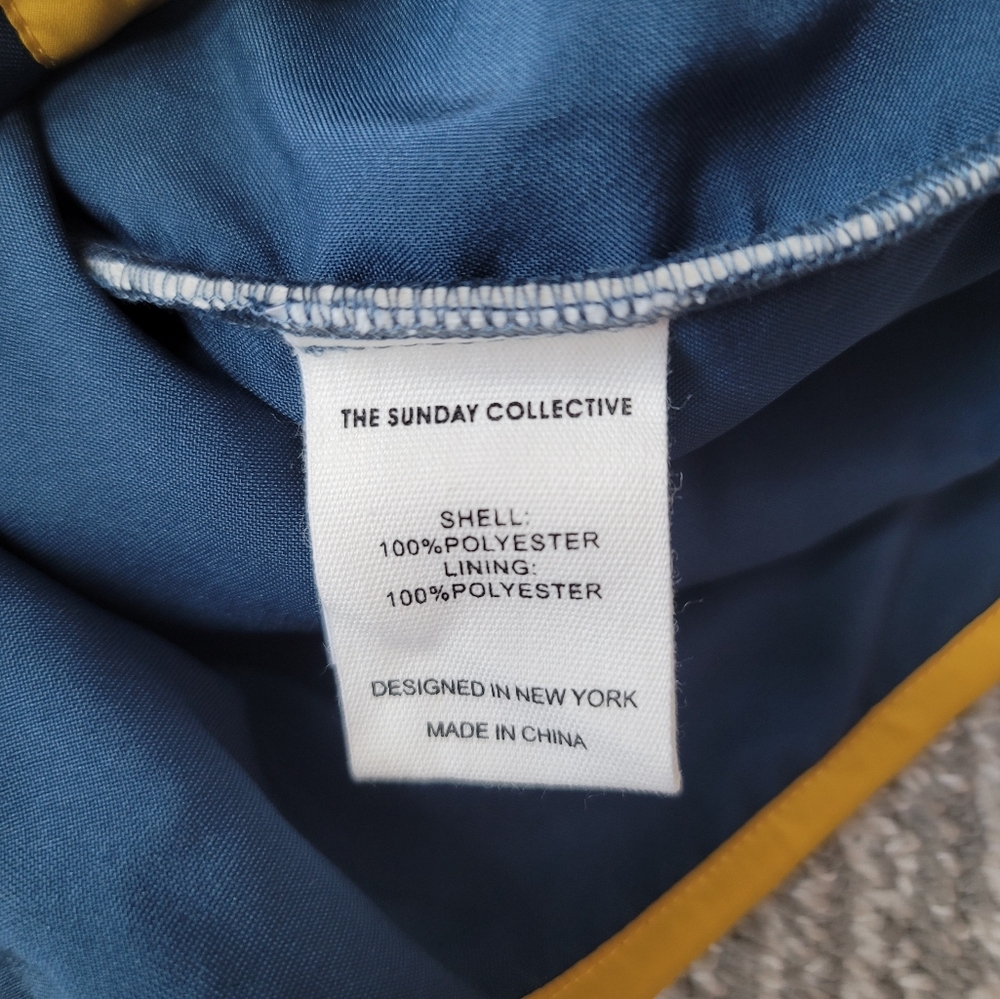 NWT The Sunday Collective 2-In-1 Fleece Jacket, Size 8Y, Color Almond Milk - Picture 12 of 13